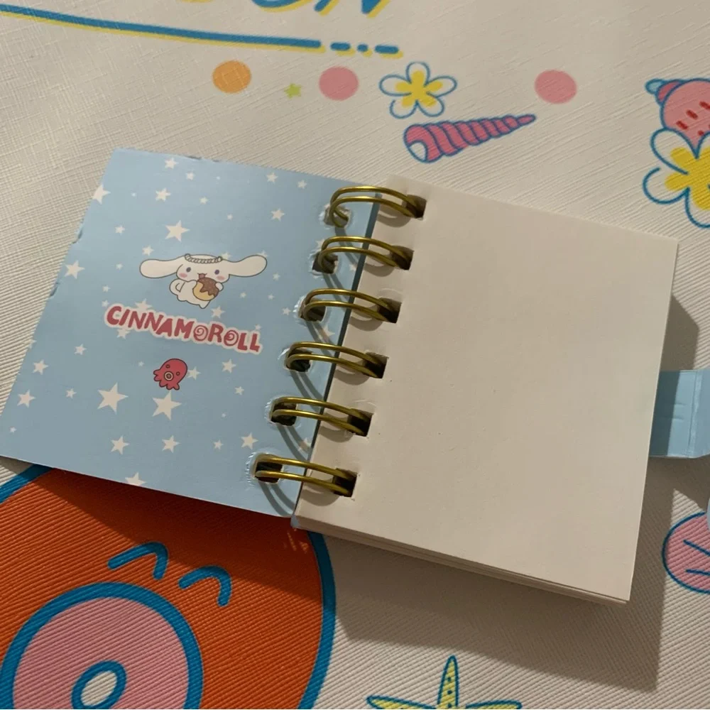Cinnamoroll Mini Notebook with Magnet Closure